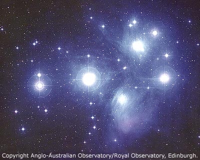 The Pleiades Star Cluster