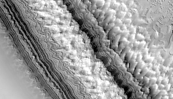 Layers of the Martian South Polar Cap