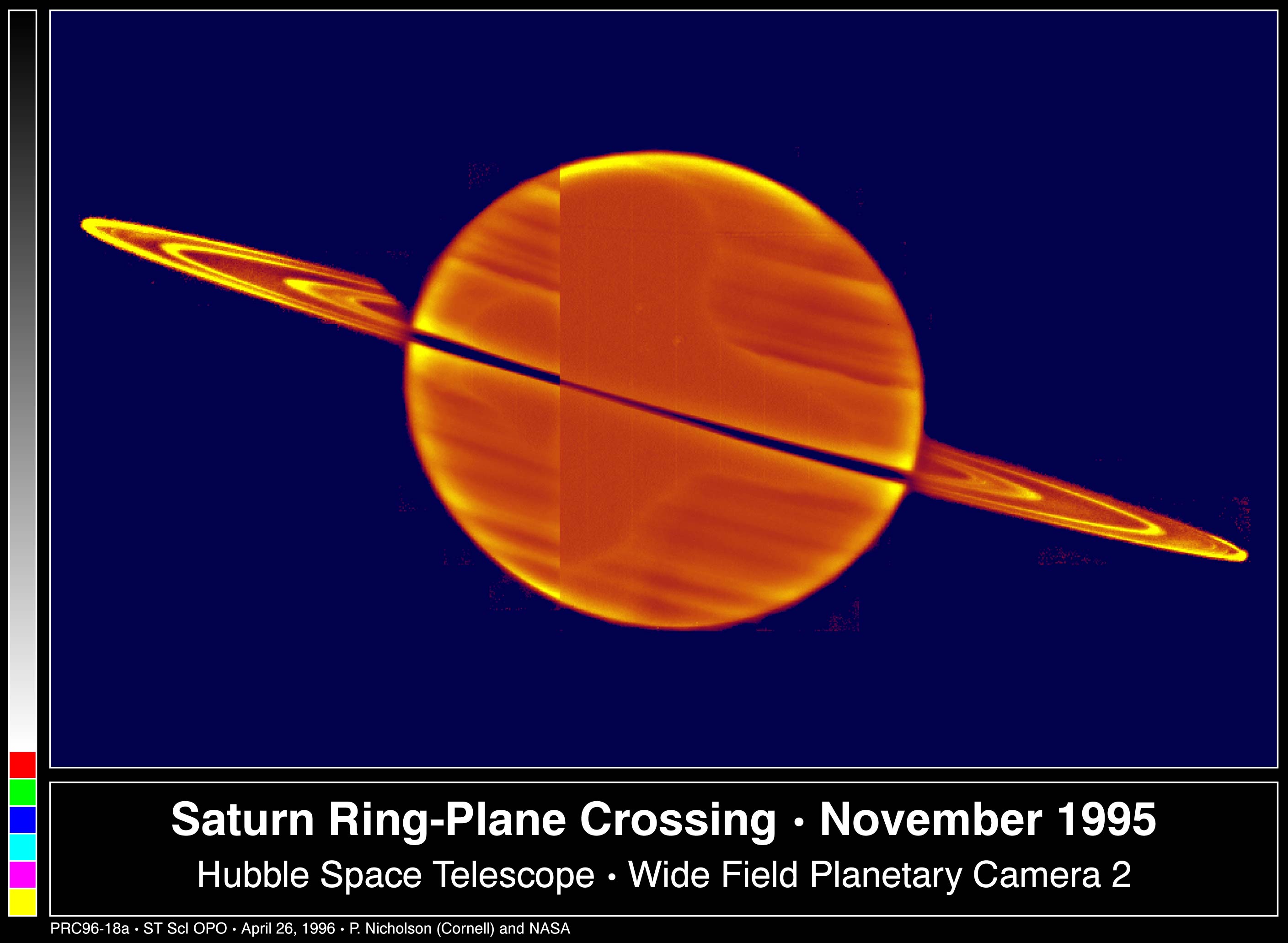 Sunlight Through Saturn's Rings