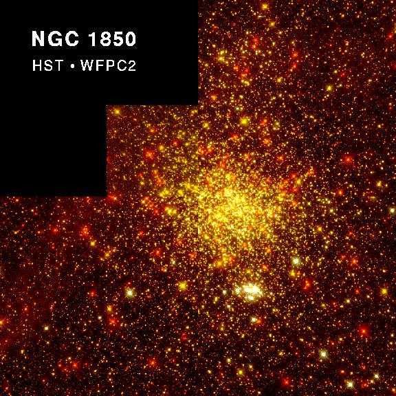 NGC1850: Star Cluster in the LMC
