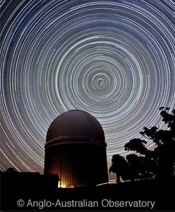 Star Trails In Southern Skies