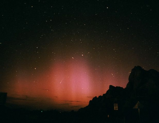 Aurora In West Texas Skies