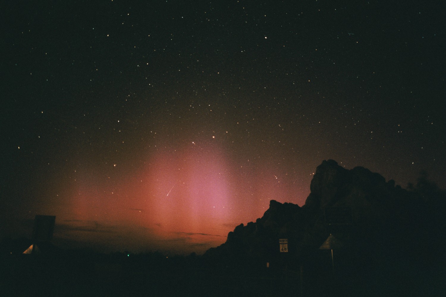Aurora In West Texas Skies