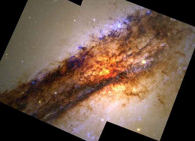 The Center of Centaurus A