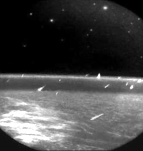 Leonids from Orbit