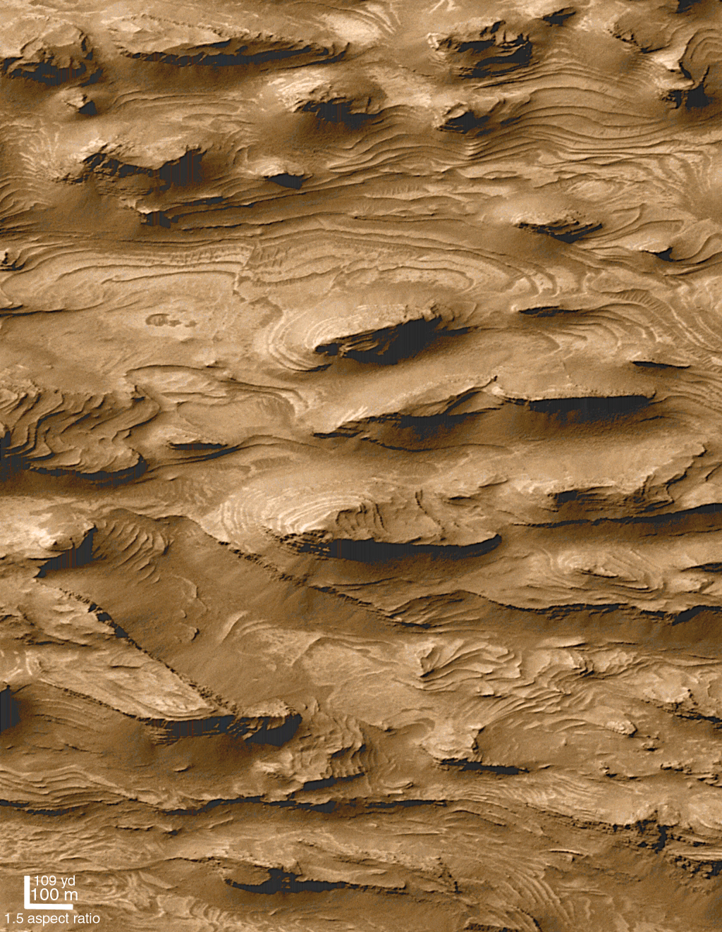 Layered Mars: An Ancient Water World?