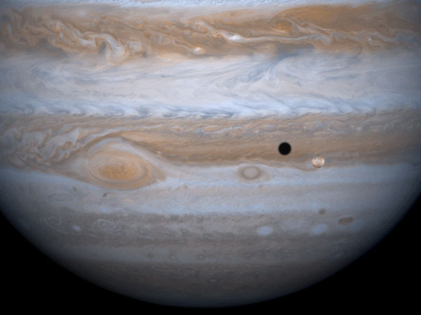 Jupiter, Io, and Shadow