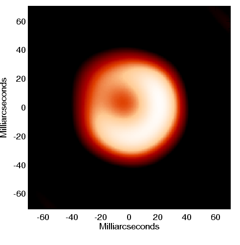 LkHa101: The Hole in the Doughnut