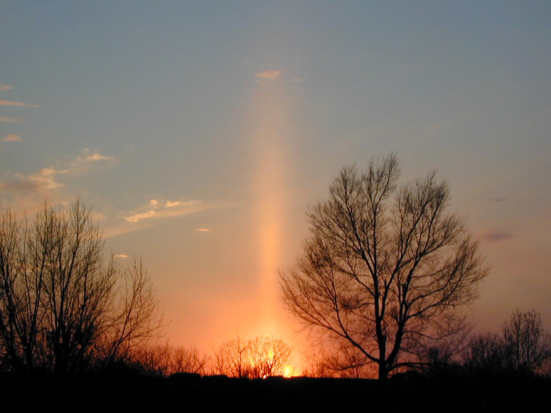 A Sun Pillar