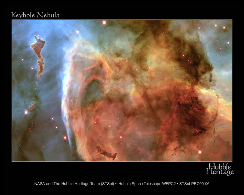 Colorful Clouds Of Carina