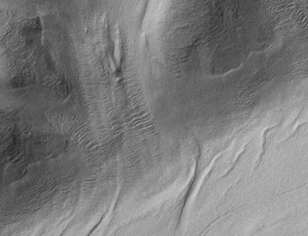 Young Martian Terrain