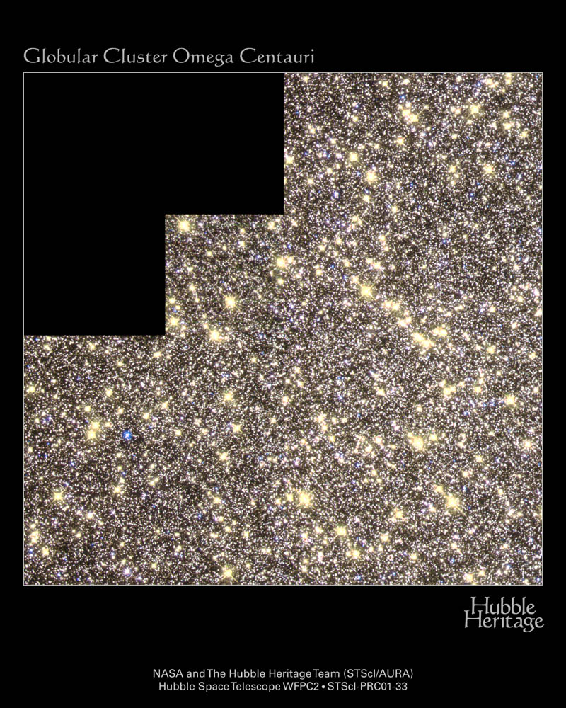 The Center of Globular Cluster Omega Centauri