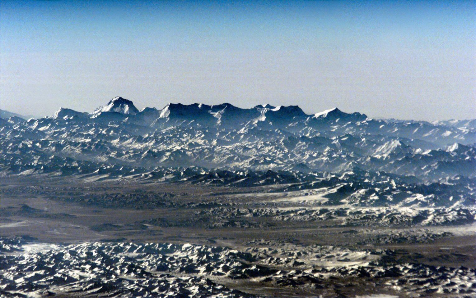 Himalayan Horizon From Space