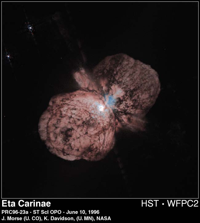 Doomed Star Eta Carinae
