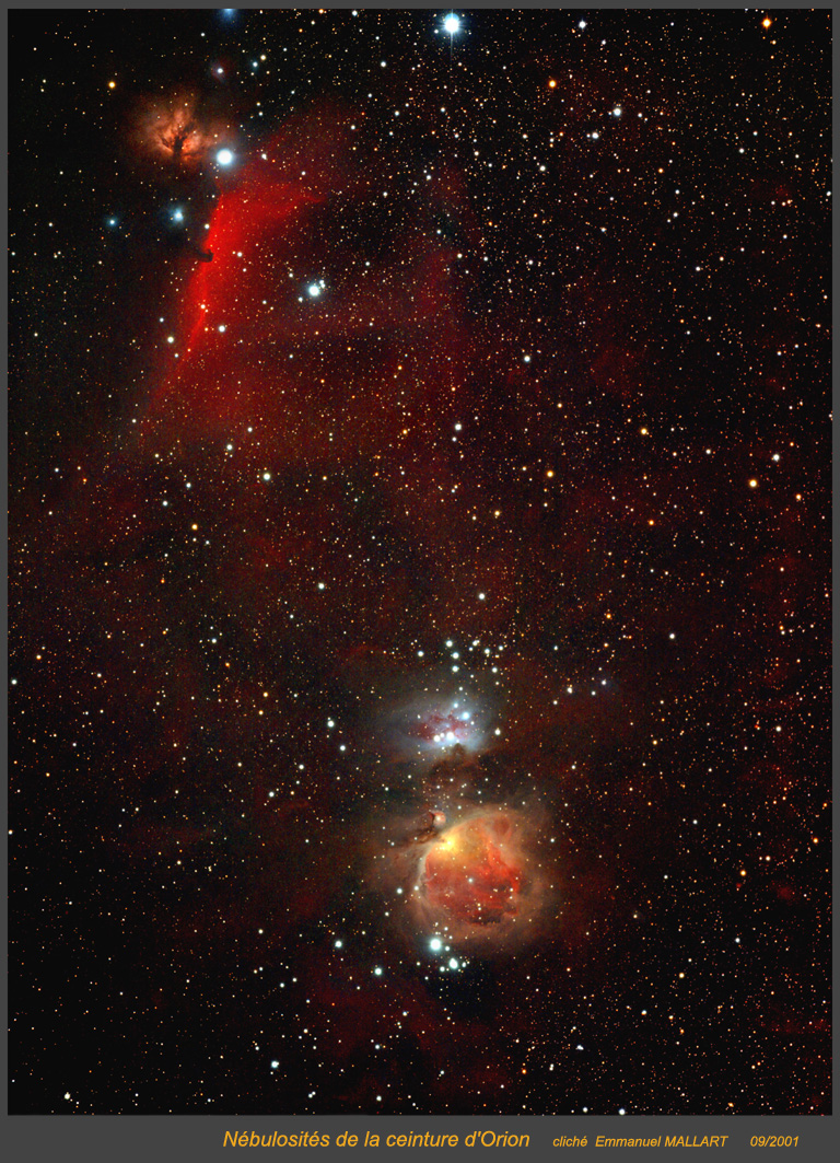 Orion Nebulosities