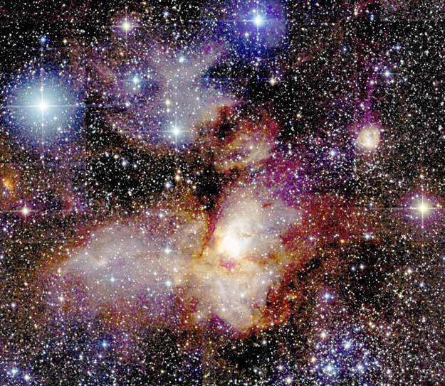 Star-Forming Region RCW38 from 2MASS