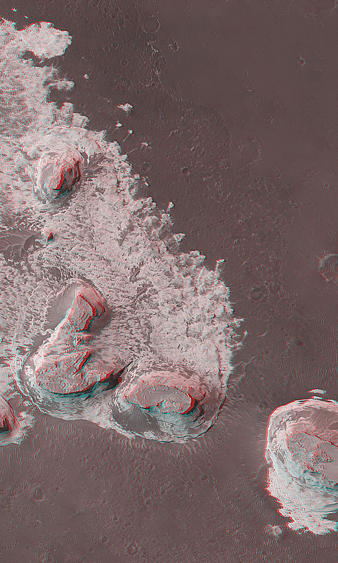 3D Mars: Northern Terra Meridiani