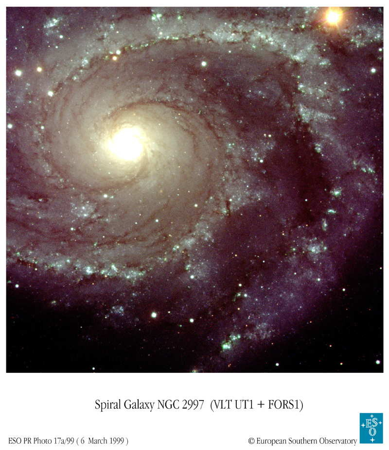 Spiral Galaxy NGC 2997 from VLT