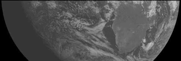 Moon Shadow Moves Over Africa