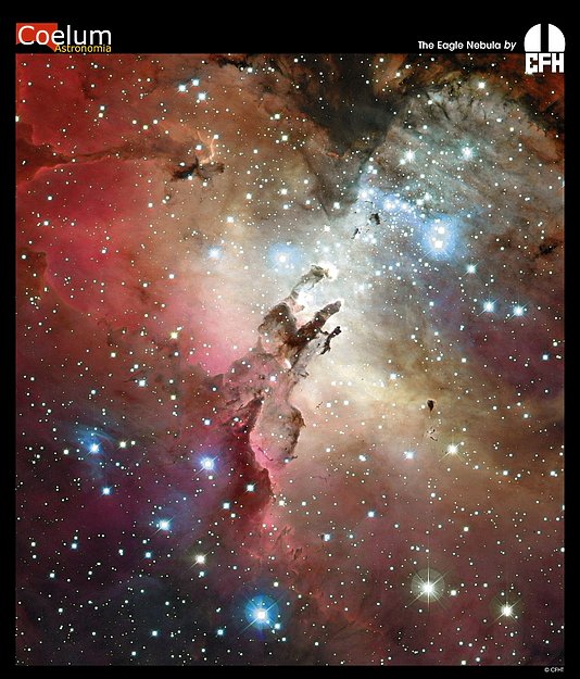 The Eagle Nebula from CFHT