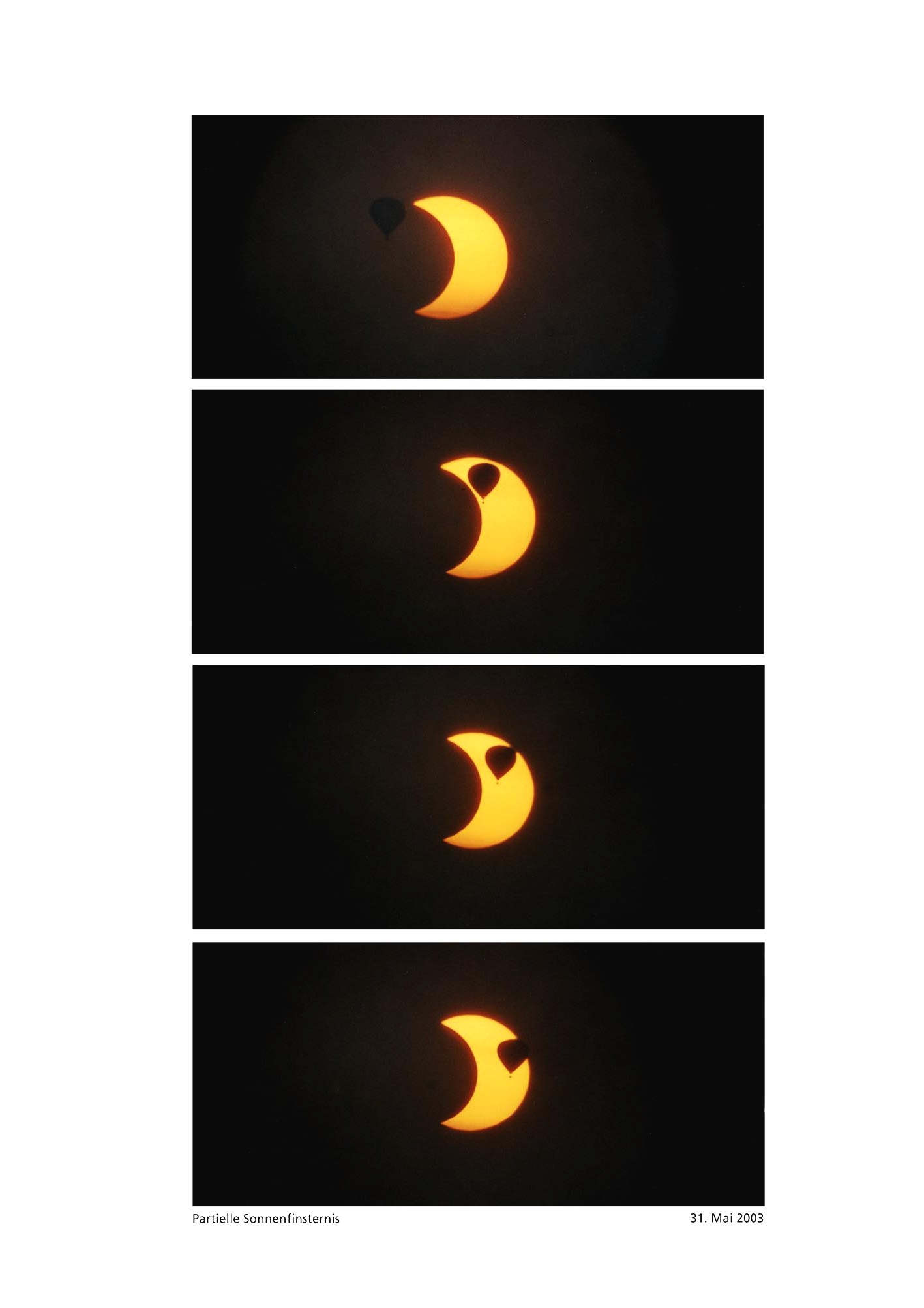 Sun, Moon, Hot Air Balloon