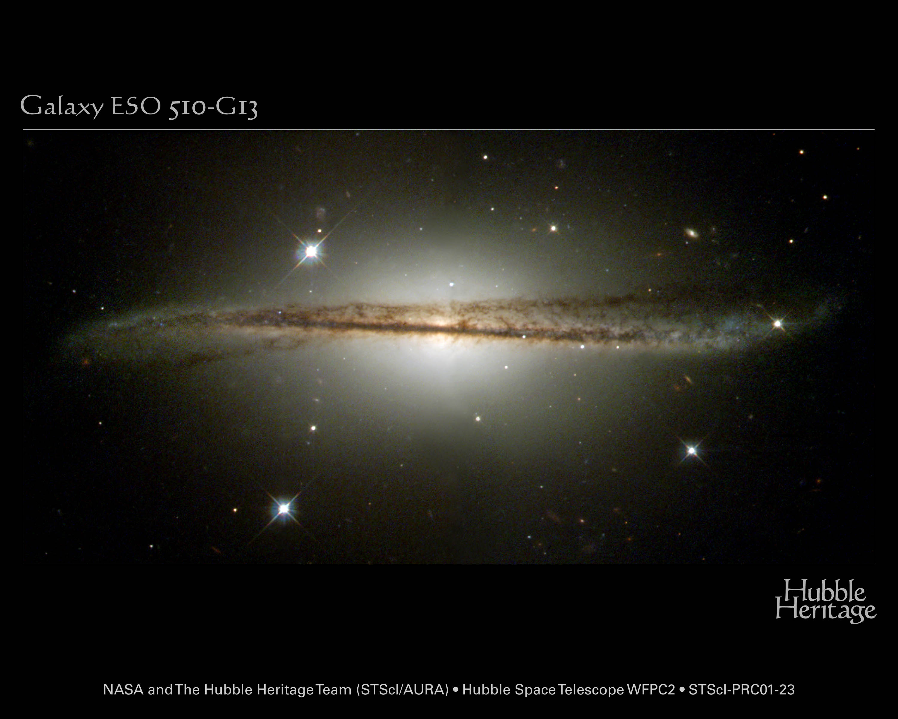 Warped Spiral Galaxy ESO 510-13