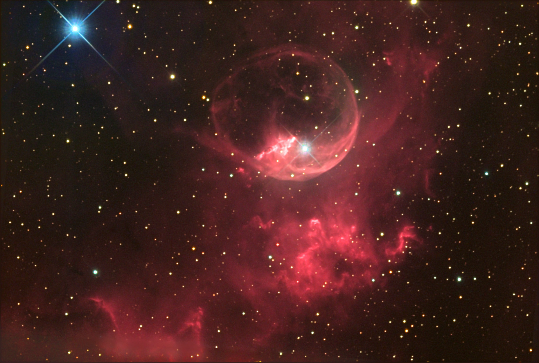 The Bubble Nebula from NOAO
