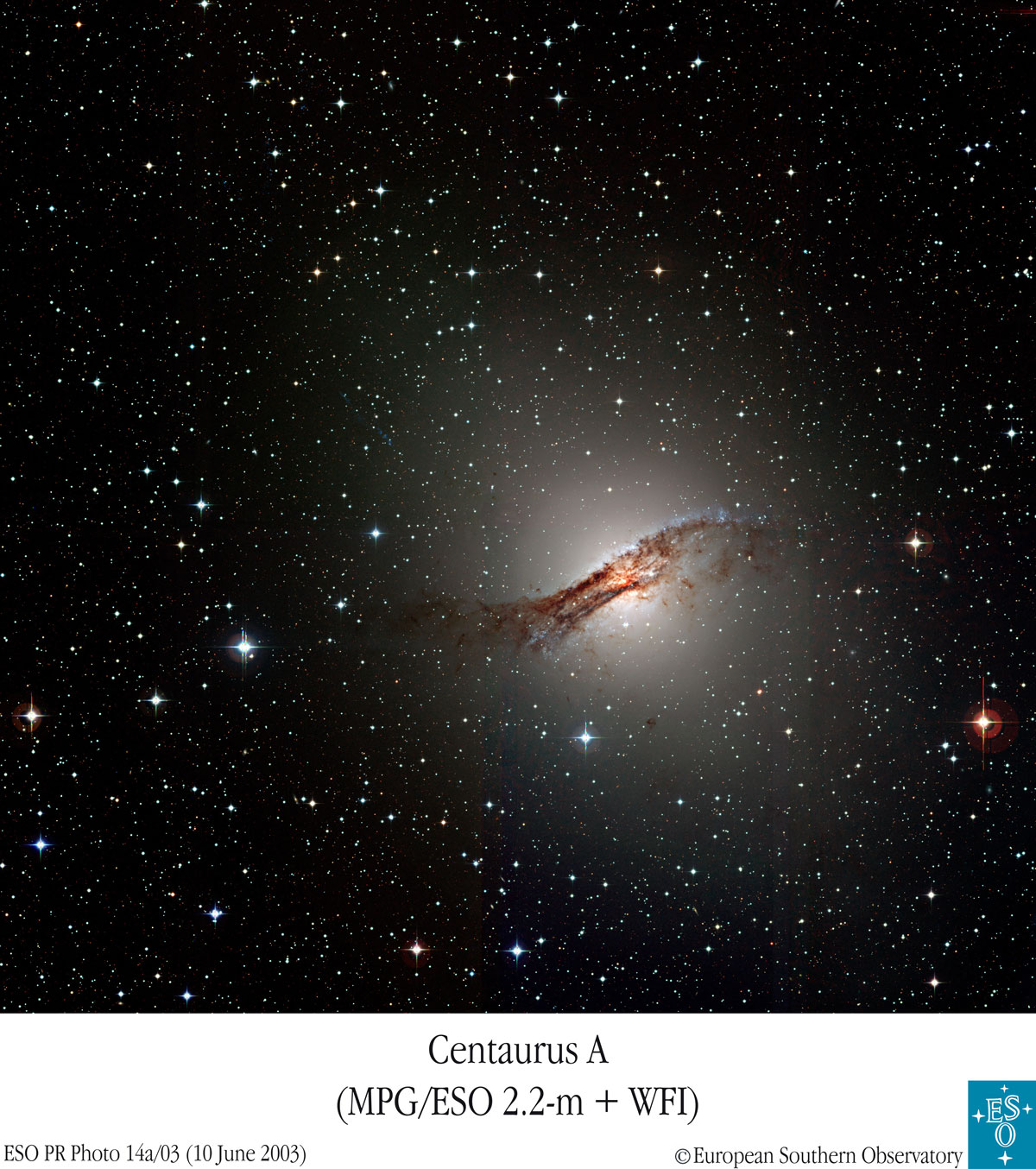 Dusty Galaxy Centaurus A