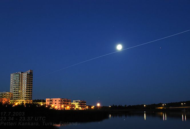 Moons and Bright Mars