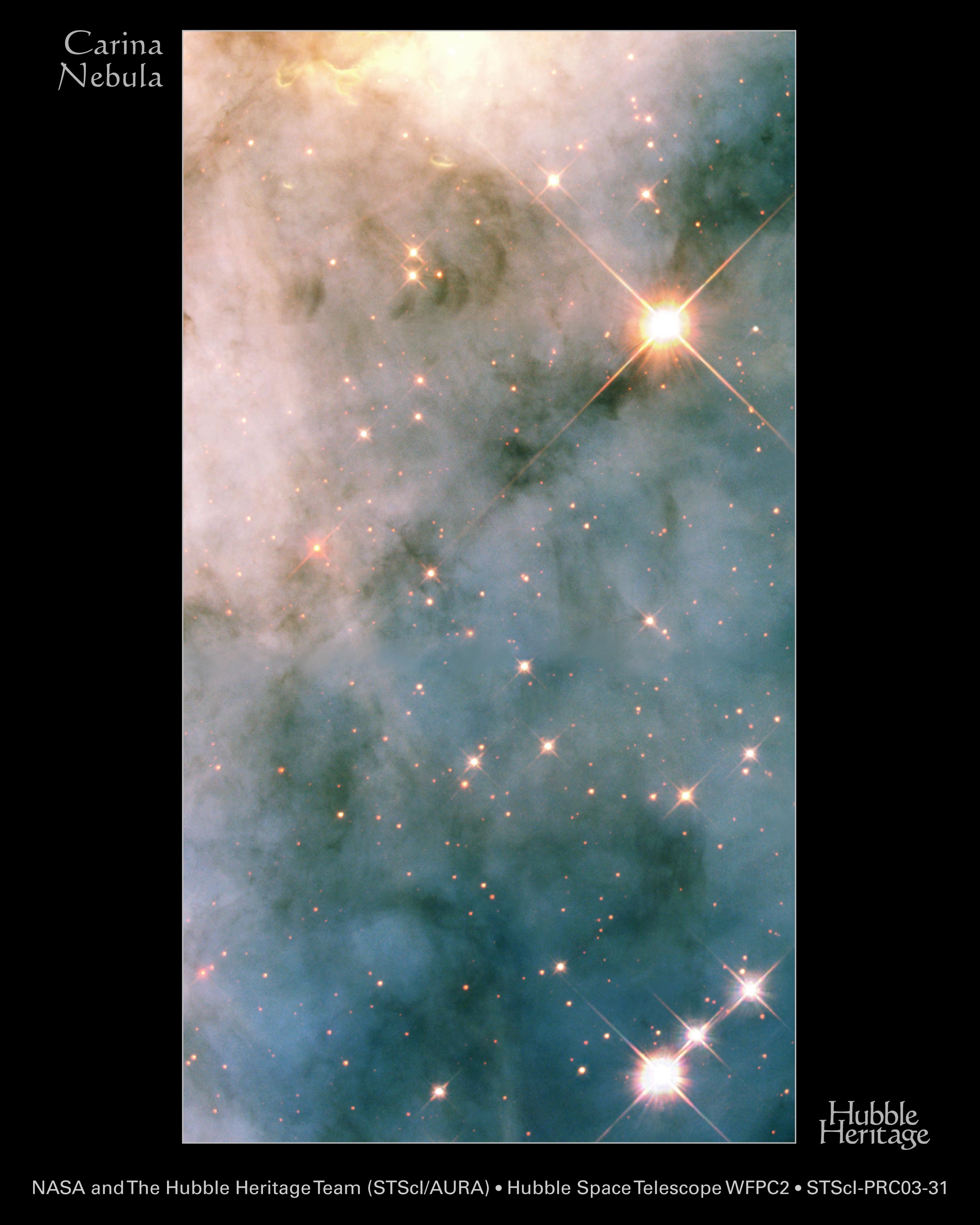 The Turbulent Neighborhood of Eta Carina