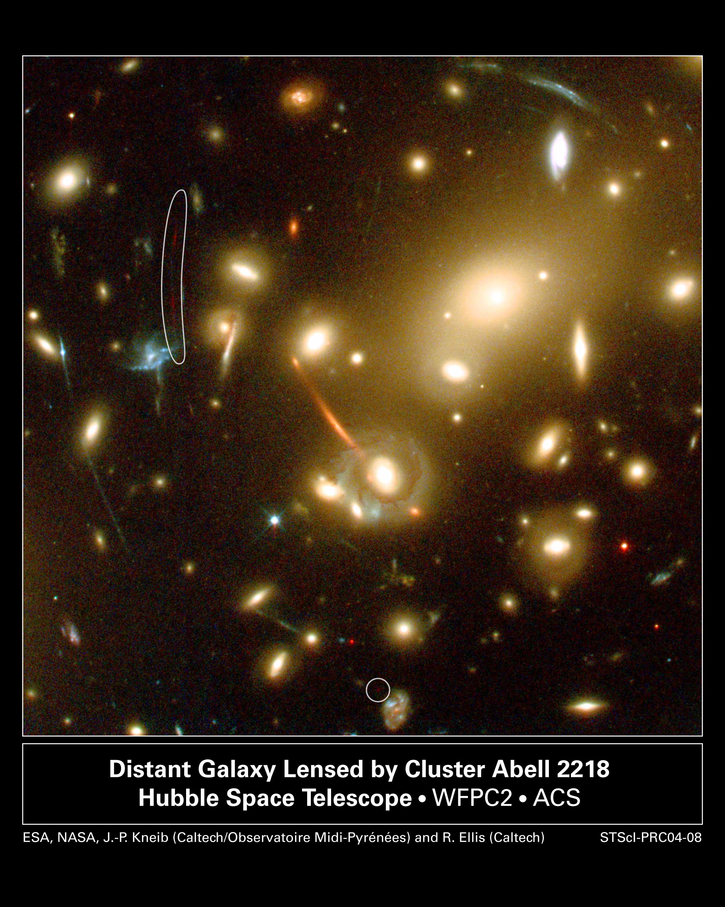 Galaxy Cluster Lenses Farthest Known Galaxy