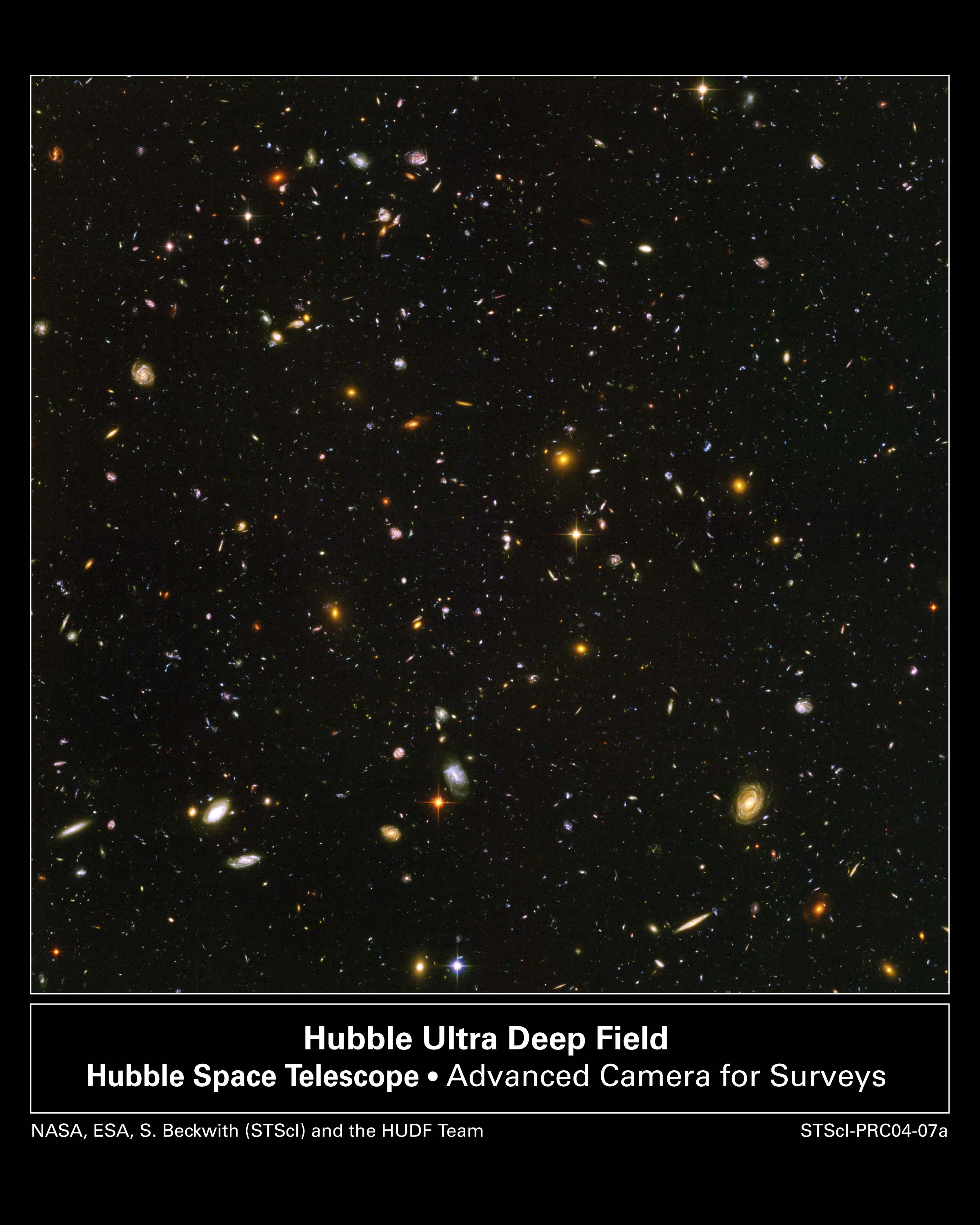 The Hubble Ultra Deep Field
