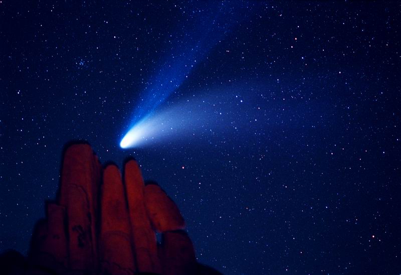 Comet Hale-Bopp Over Indian Cove