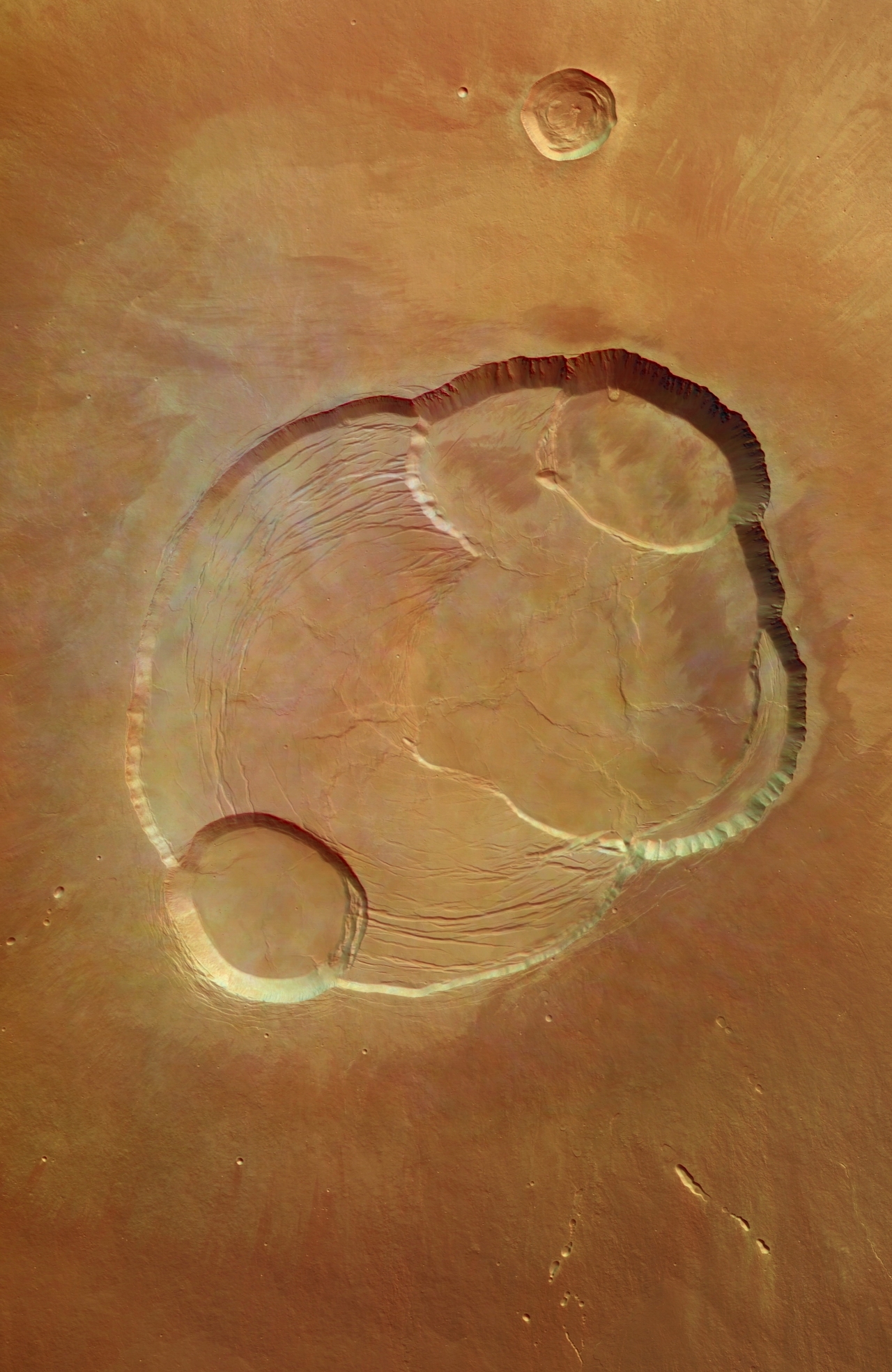 At the Summit of Olympus Mons