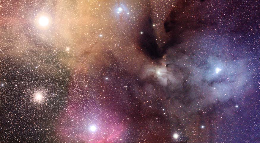The Colorful Clouds of Rho Ophiuchi
