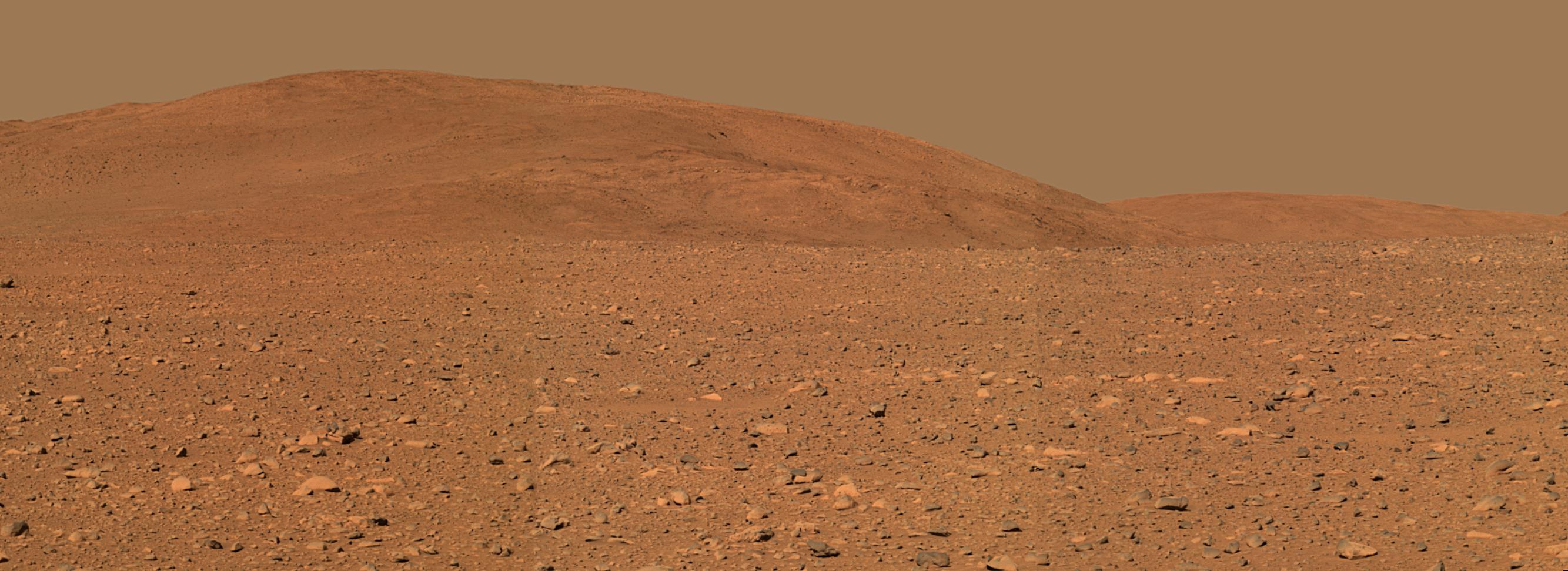 Spirit Rover Reaches the Columbia Hills on Mars
