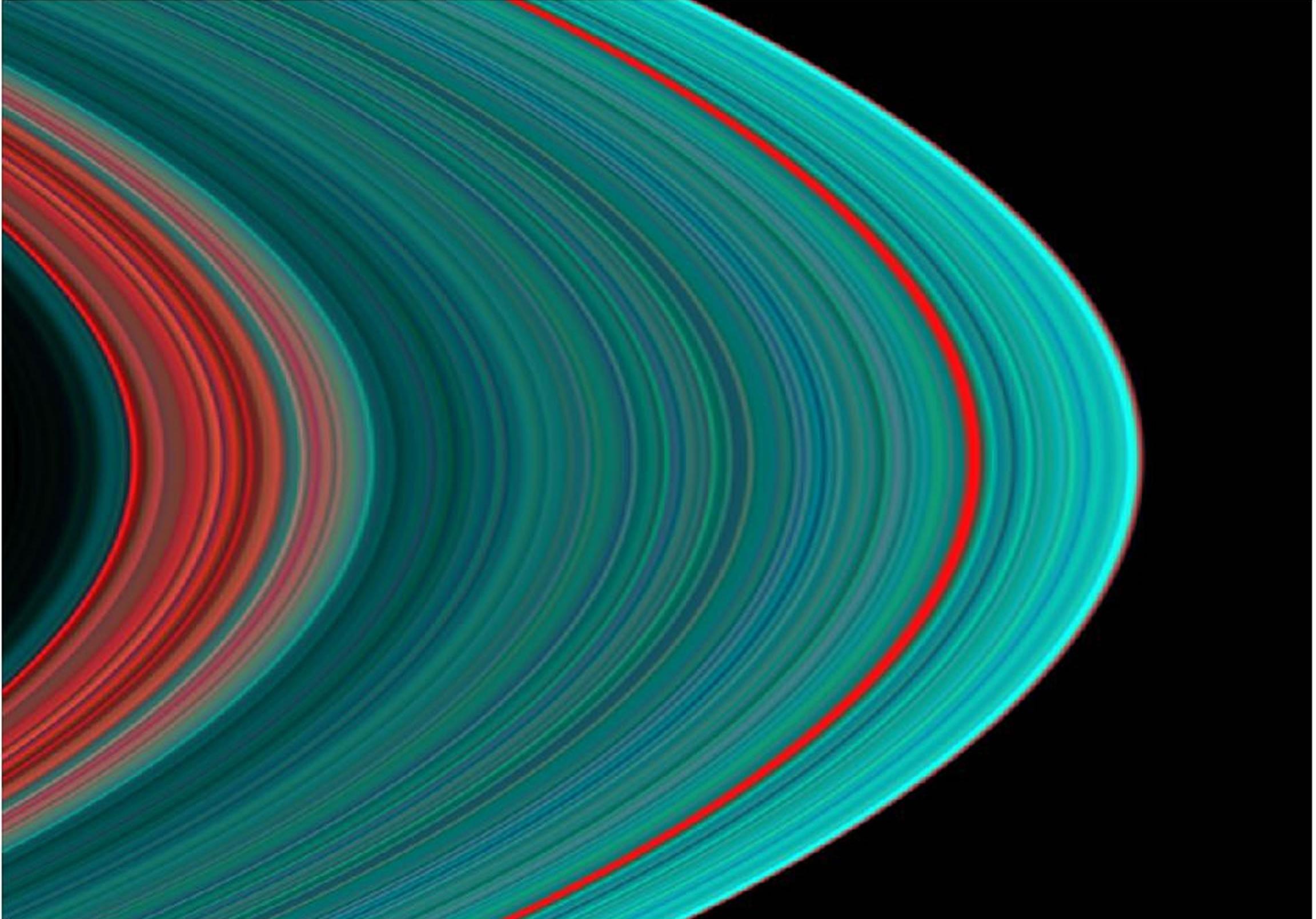 Cassini Images Saturn's A Ring