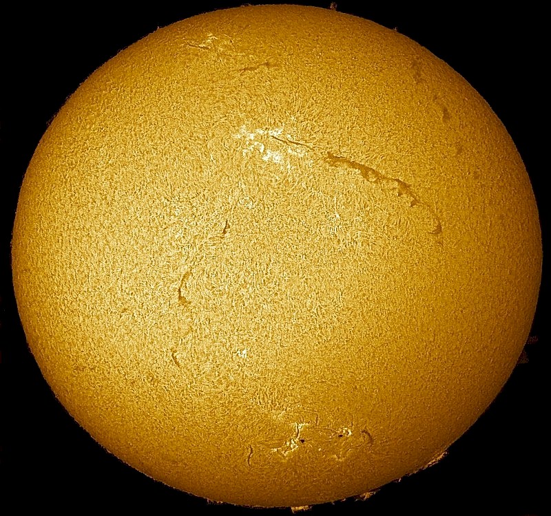 Filaments Across the Sun
