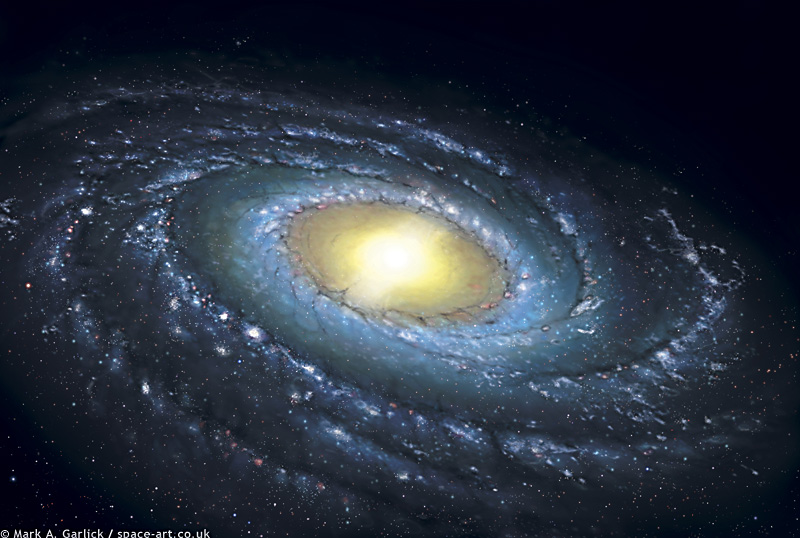 Milky Way Illustrated