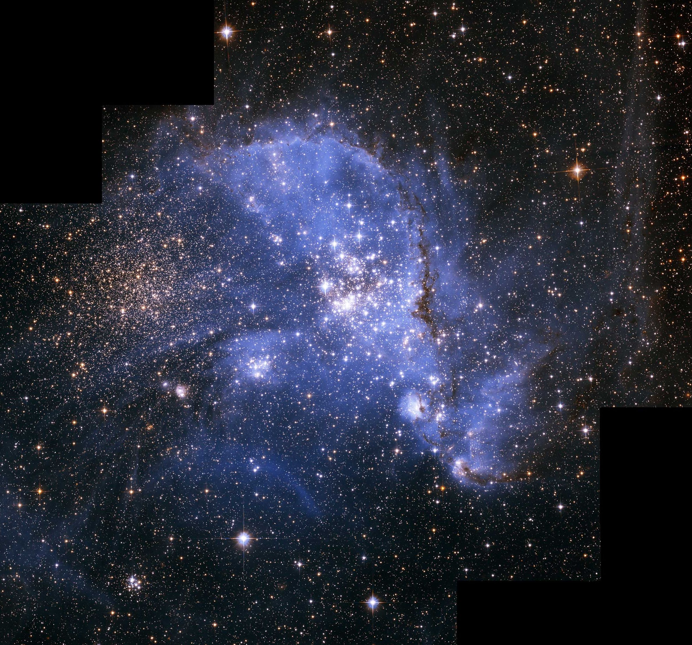 NGC 346 in the Small Magellanic Cloud