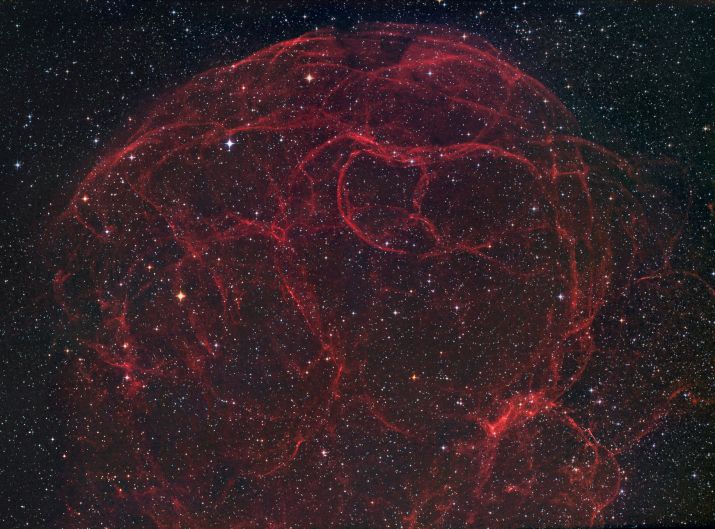 Simeis 147: Supernova Remnant