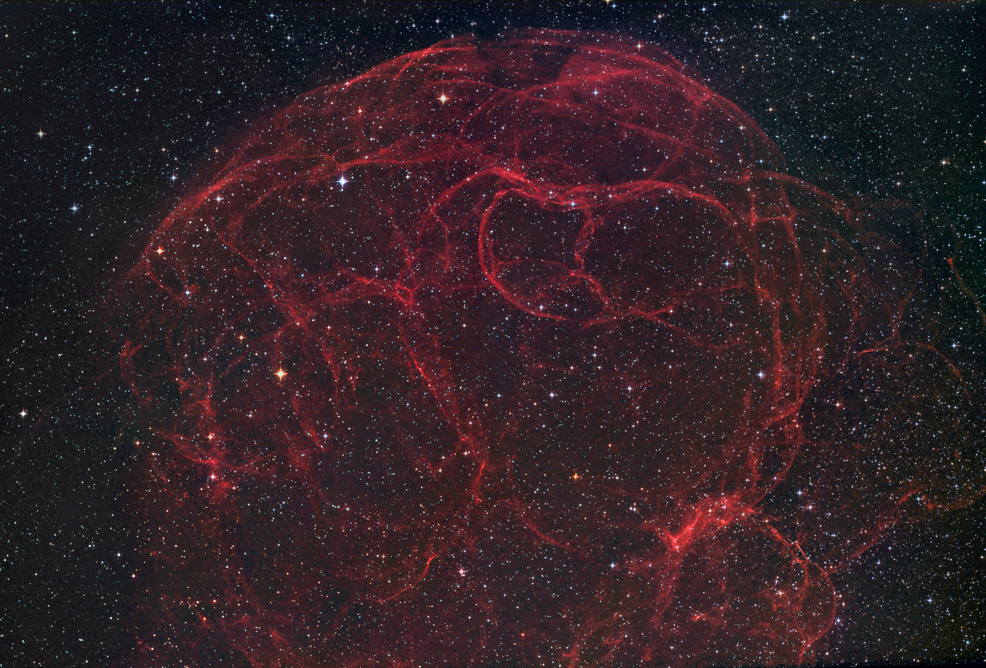 Simeis 147: Supernova Remnant