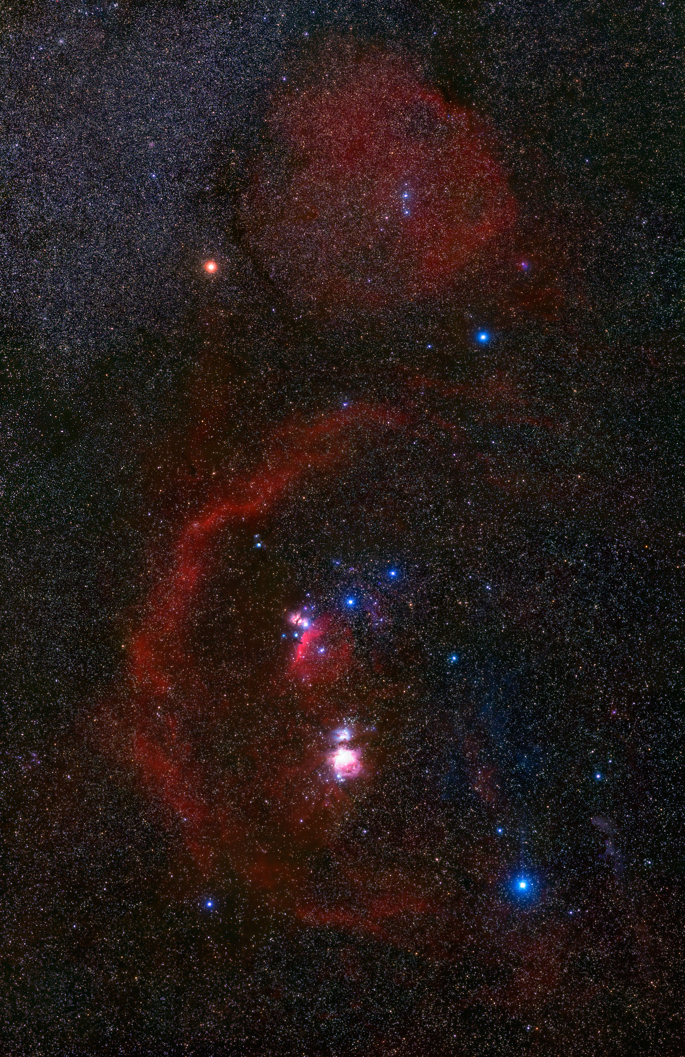 Barnard's Loop Around Orion