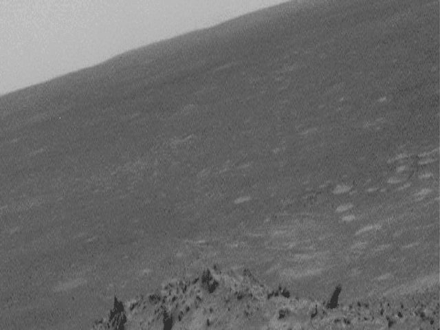A Martian Dust Devil Passes