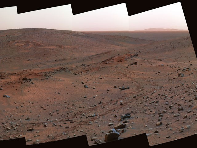 Methusaleh Outcrop on Mars