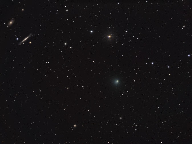 Stars, Galaxies, and Comet Tempel 1