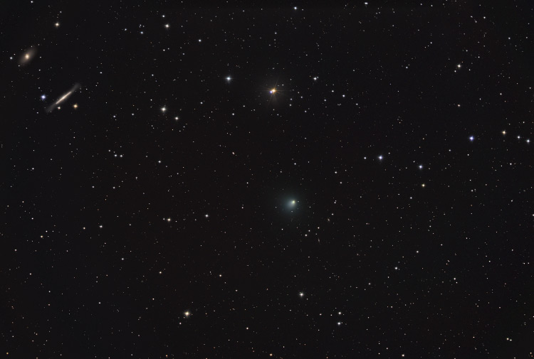 Stars, Galaxies, and Comet Tempel 1