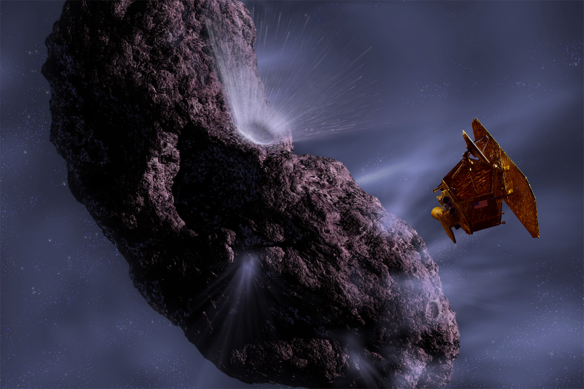 Deep Impact Spacecraft Hurtles Toward Comet