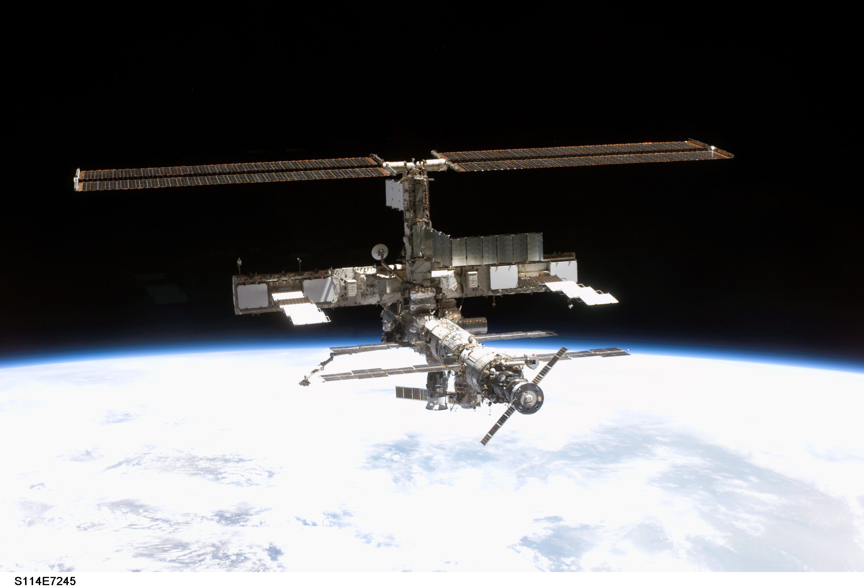 The International Space Station from Orbit