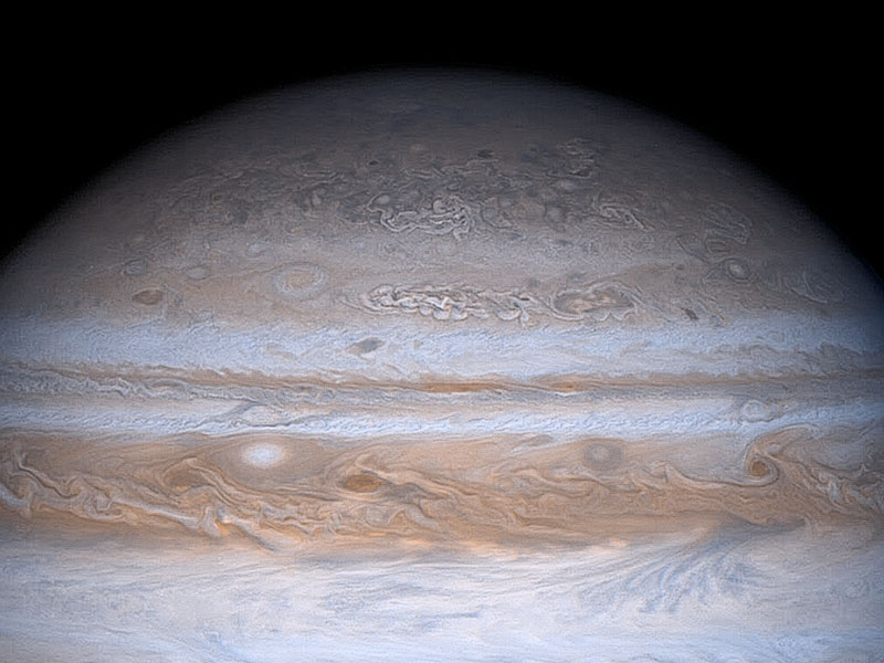 Jupiter's Clouds from Cassini